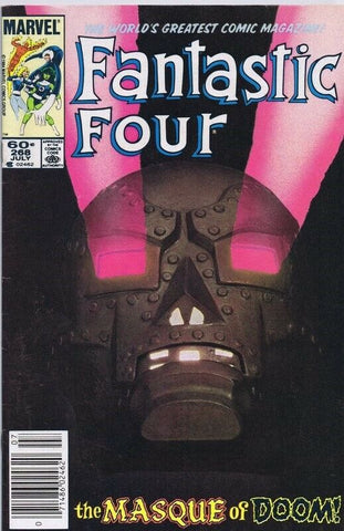 Fantastic Four #268 ORIGINAL Vintage 1986 Marvel Comics Doctor Doom