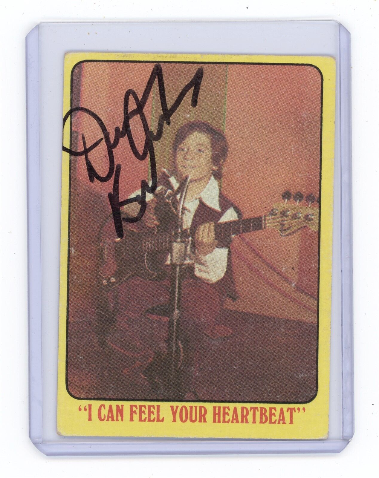 Danny Bonaduce Signed Autographed 1971 Topps Partridge Family Card #37