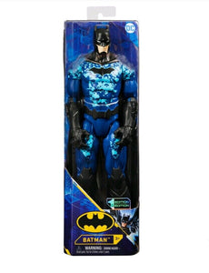 NEW SEALED Spinmasters DC Batman 12" Blue Camouflage Action Figure 1st Edition