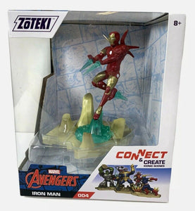 NEW SEALED 2020 Jazwares Zoteki Iron Man Gold Marvel Diorama Action Figure