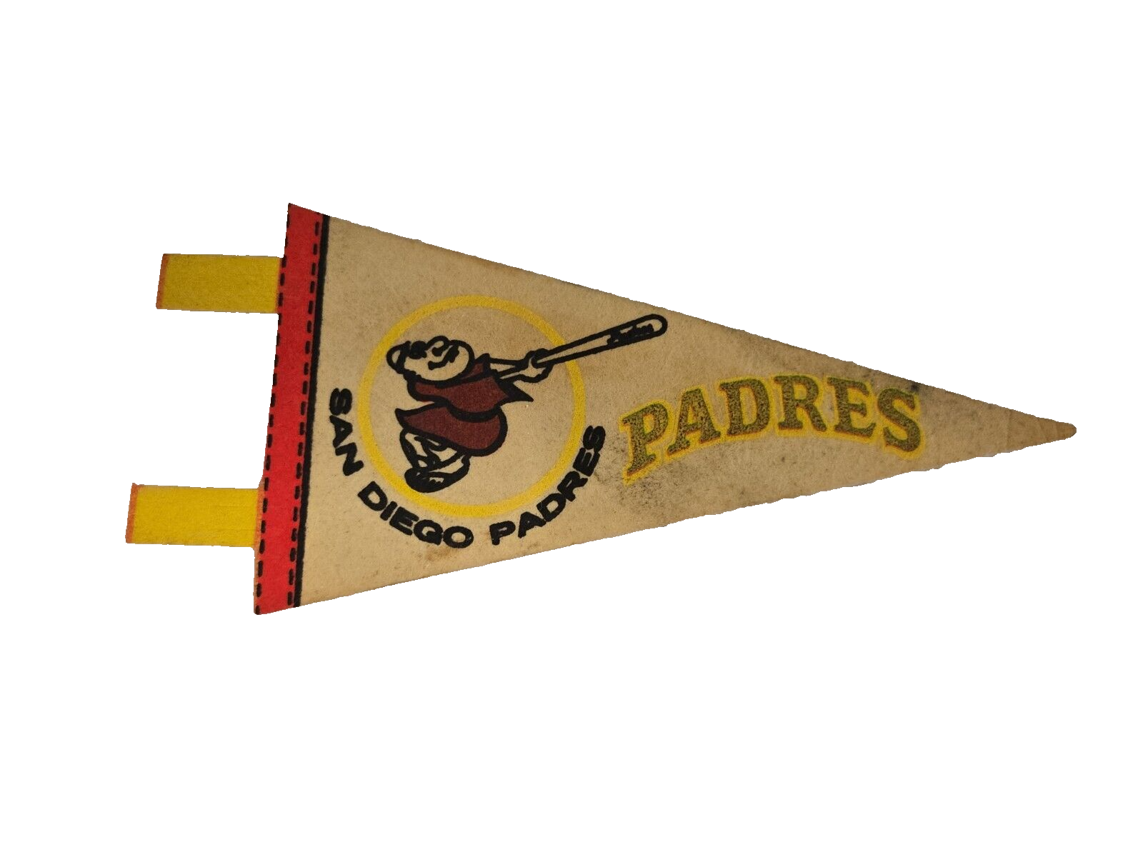 VINTAGE 1970s San Diego Padres Mini Pennant