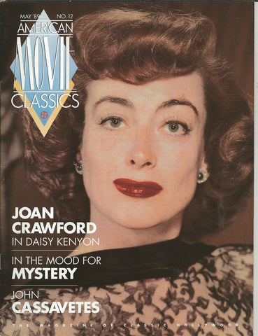 ORIGINAL Vintage May 1989 AMC Magazine Joan Crawford Ava Gardner