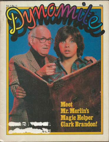 ORIGINAL Vintage 1982 Dynamite Magazine #96 Meet Mr. Merlin's Magic Helper 