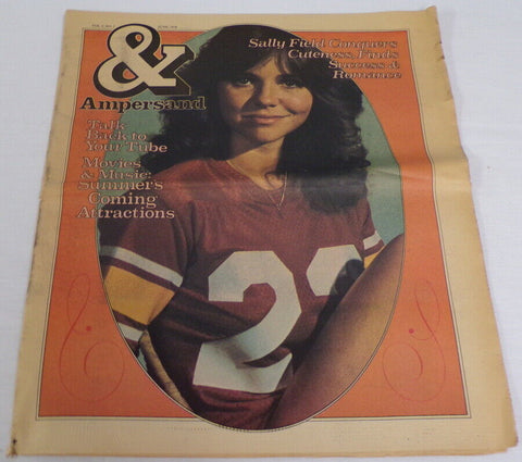 ORIGINAL Vintage 1978 Ampersand Magazine Sally Field Smokey & the Bandit