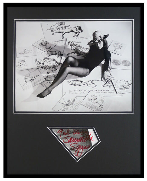 Samantha Eggar Signed Framed 16x20 Photo Display The Collector  