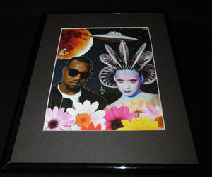 Katy Perry & Kanye West E.T. Framed 11x14 Photo Display