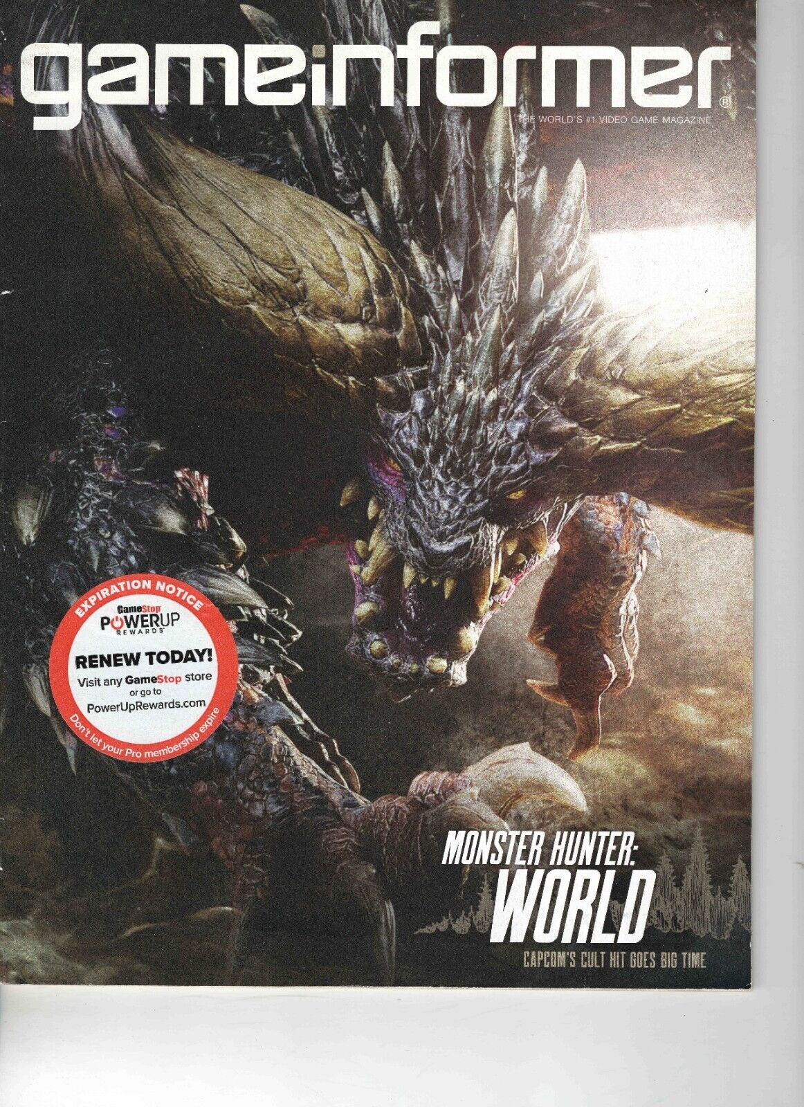 Game Informer Magazine #296 Feb 2017 Monster Hunter World