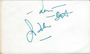 Gay Talese Signed 3x5 Index Card Thy Neighbor's Wife