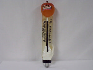 ORIGINAL Stevens Point Brewery Apricadabra Apricot Wheat Ale Beer Tap Handle 