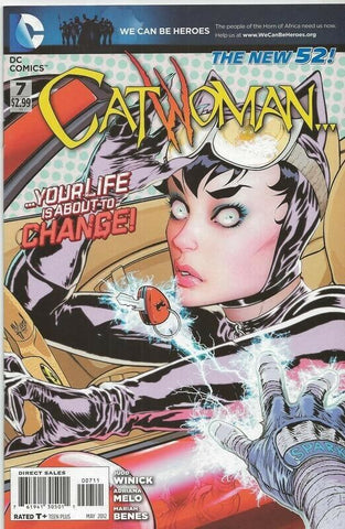 Catwoman #7 ORIGINAL Vintage 2012 DC Comics GGA