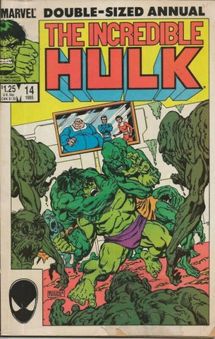 Incredible Hulk Annual #14 ORIGINAL Vintage 1985 Marvel Comics 