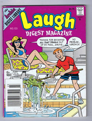 Laugh Comics Digest #123 ORIGINAL Vintage 1995 Archie Comics GGA Bikini Veronica