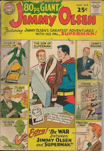 80 Page Giant Jimmy Olsen #2 ORIGINAL Vintage 1964 DC Comics Superman