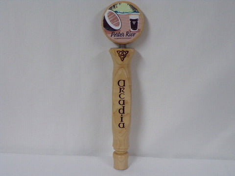 ORIGINAL Porter Rico Arcadia Beer Tap Handle 