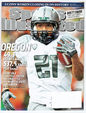 VINTAGE Dec 13 2010 Sports Illustrated Magazine LaMichael James Oregon