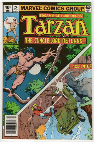 Tarzan #24 ORIGINAL Vintage 1979 Marvel Comics 