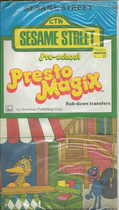 VINTAGE SEALED 1981 Presto Magix Sesame Street Grover Big Bird