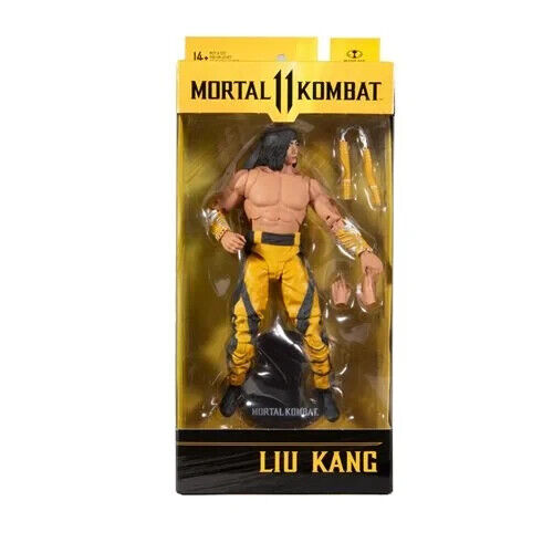 NEW SEALED 2022 McFarlane Mortal Kombat Liu Kang Fighting Abbot Action Figure