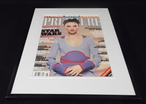 Natalie Portman Star Wars Framed 11x14 ORIGINAL 2002 Premiere Magazine Cover