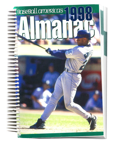 ORIGINAL Vintage 1998 Baseball America Almanac Book Ken Griffey Jr