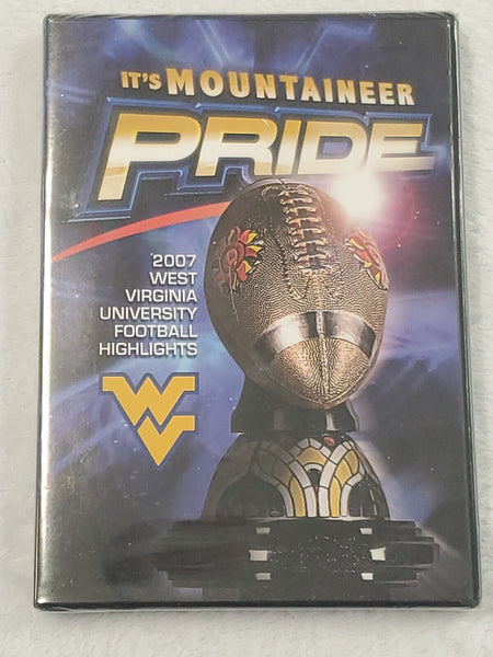 SEALED 2007 West Virginia Mountaineer Pride Football DVD