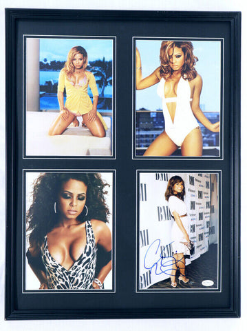 Christina Milian Signed Framed 18x24 Photo Display JSA