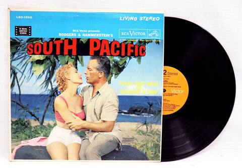 VINTAGE 1958 Rodgers & Hammerstein South Pacific LP Vinyl Record Album LOC-1032