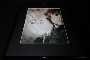 Tyrion Lannister Game of Thrones Framed 16x20 Poster Display Peter Dinklage