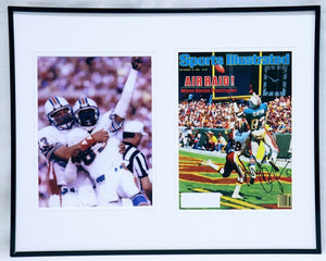 Mark Clayton Signed Framed 1984 Sports Illustrated Cover + Photo Set Dolphins