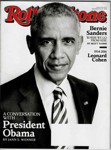 Dec 15 2016 Rolling Stone Magazine Barack Obama