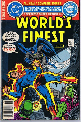 World's Finest #260 ORIGINAL Vintage 1980 DC Comics Batman Superman