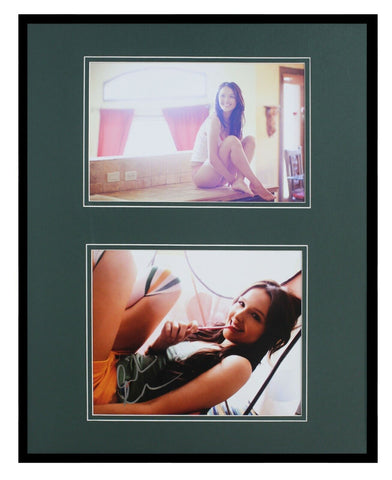 Camilla Luddington Signed Framed 16x20 Photo Set AW Grey's Anatomy Lara Croft