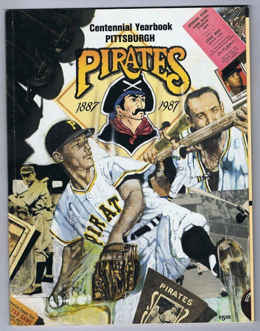 ORIGINAL Vintage May 1987 Pittsburgh Pirates Centennial Yearbook Barry Bonds