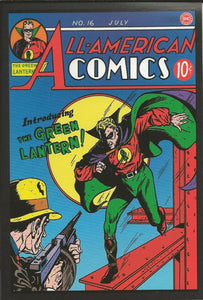 All American Comics #14 (1940) 4x5" Cover Postcard 2010 DC Comics Green Lantern