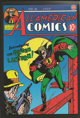 All American Comics #14 (1940) 4x5" Cover Postcard 2010 DC Comics Green Lantern