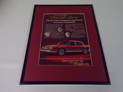 1985 Oldsmobile Regency 11x14 Framed ORIGINAL Vintage Advertisement