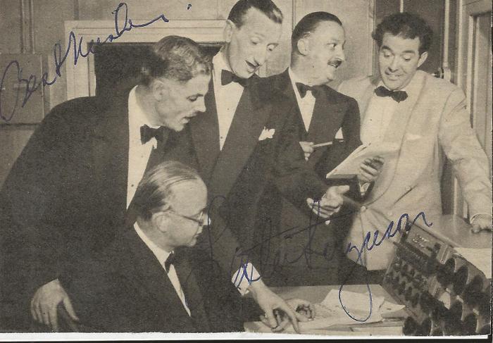 Lester Ferguson Signed Vintage Newspaper Photo Clipping