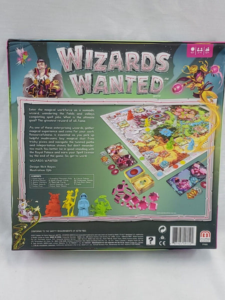 2017 Mattel Wizards Wanted Board Game