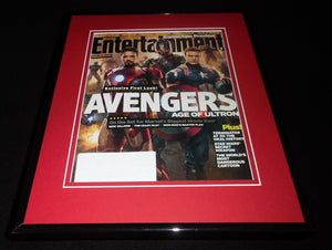 Avengers Age of Ultron Framed 11x14 ORIGINAL 2014 Entertainment Weekly Cover