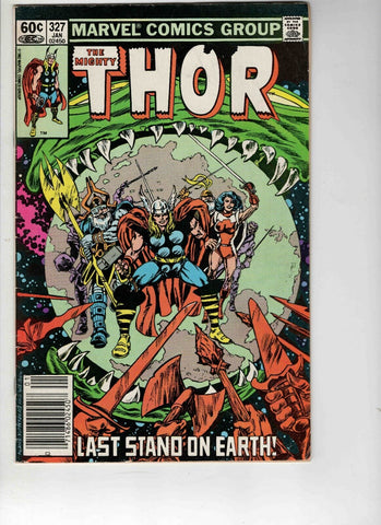 Thor #327 Vintage 1983 Marvel Comics