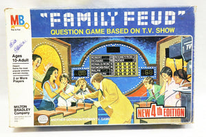 VINTAGE COMPLETE 1981 Milton Bradley Family Feud 4th Edition Board Game