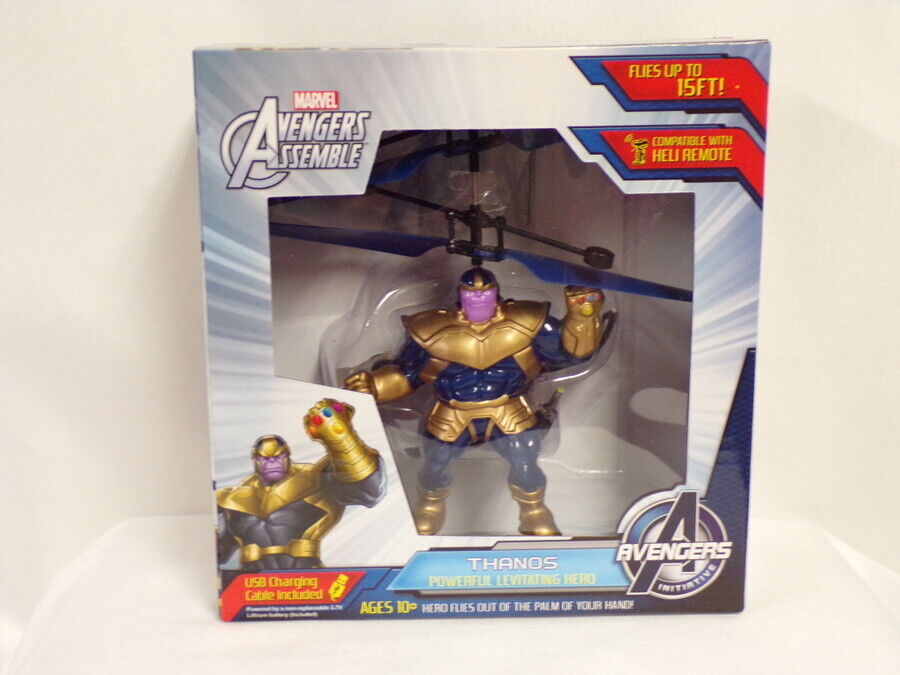 NEW SEALED Marvel Thanos Levitating Hero Flies Up to 15 Feet!