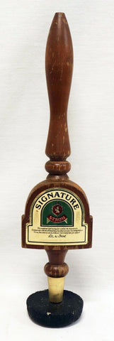 ORIGINAL Vintage Stroh's Signature Beer Keg Tap Handle