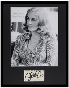 Cybill Shepherd Signed Framed 11x14 Photo Display