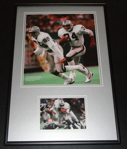 Bo Jackson Oakland Raiders Framed 11x17 Photo Collage