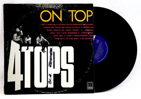 VINTAGE 4 Tops On Top LP Vinyl Record Album MOTOWN 647