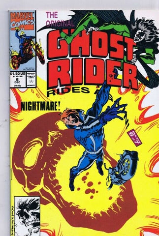 Original Ghost Rider Rides Again #6 ORIGINAL Vintage 1991 Marvel Comics 