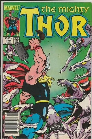 Thor #346 VINTAGE 1984 Marvel Comics 