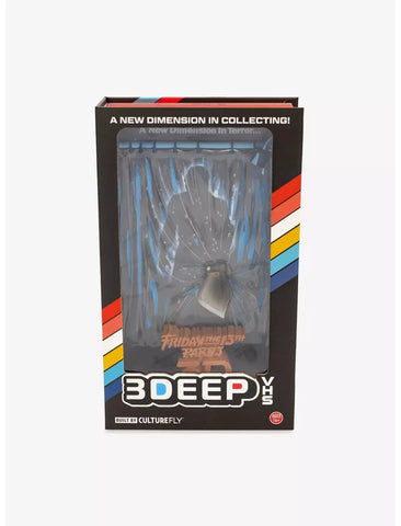 Friday The 13th Part III 3Deep VHS Sculpture Jason Voorhees