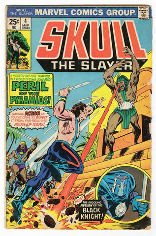 Skull the Slayer #4 VINTAGE 1976 Marvel Comics Black Knight